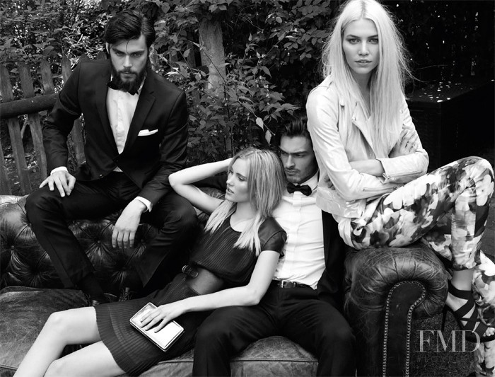 Aline Weber featured in  the Set advertisement for Spring/Summer 2013