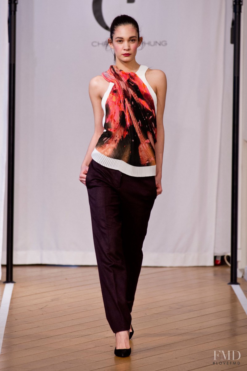 Christine Phung fashion show for Autumn/Winter 2014