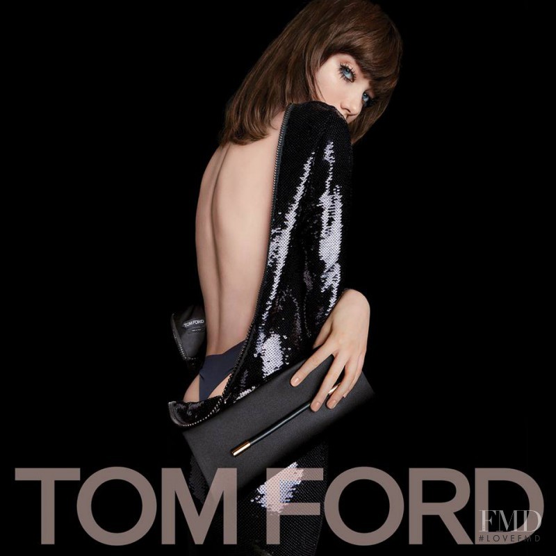 Grace Hartzel featured in  the Tom Ford advertisement for Spring/Summer 2017