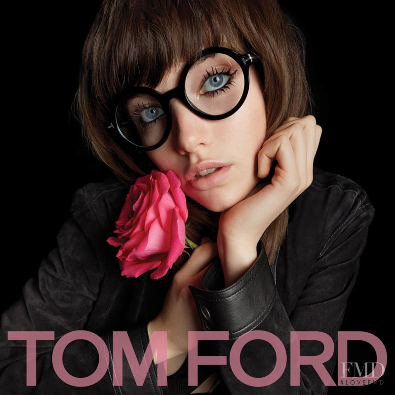 Grace Hartzel featured in  the Tom Ford advertisement for Spring/Summer 2017