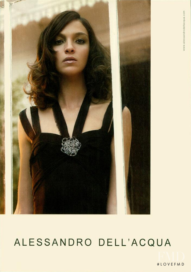 Mariacarla Boscono featured in  the Alessandro Dell\'Acqua advertisement for Spring/Summer 2005