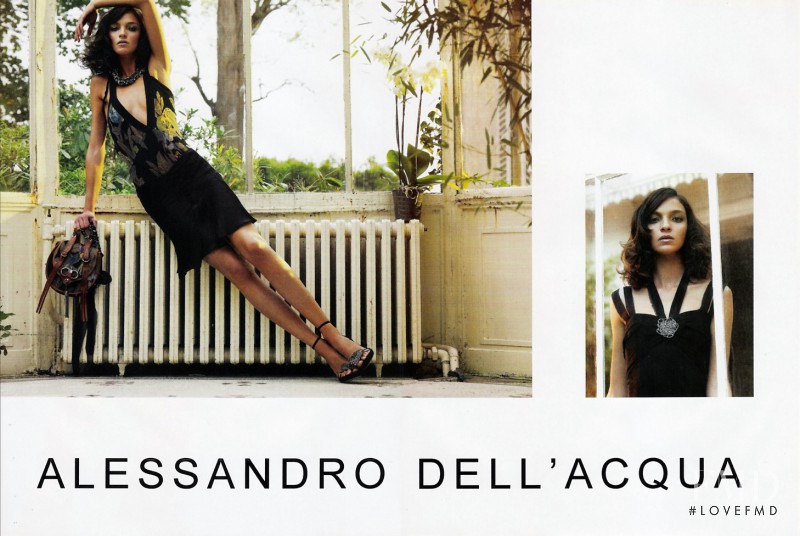 Mariacarla Boscono featured in  the Alessandro Dell\'Acqua advertisement for Spring/Summer 2005