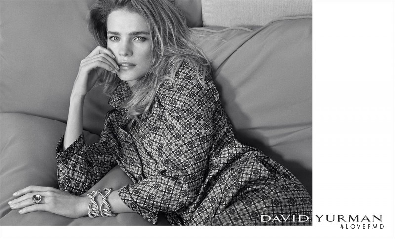 Natalia Vodianova featured in  the David Yurman advertisement for Spring/Summer 2017