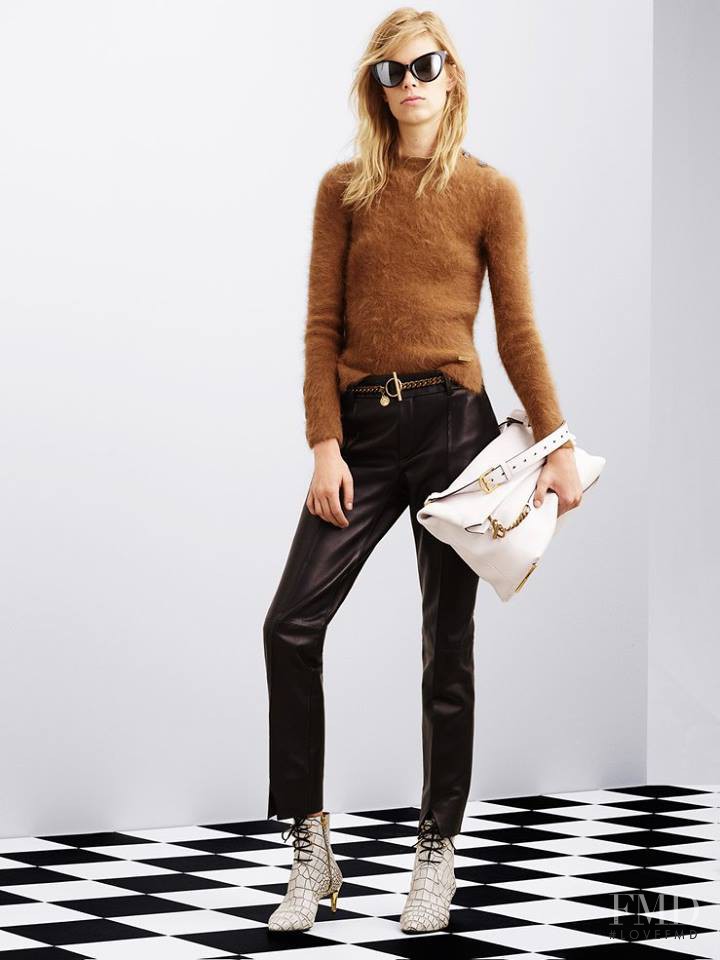 Lexi Boling featured in  the Bally lookbook for Autumn/Winter 2016