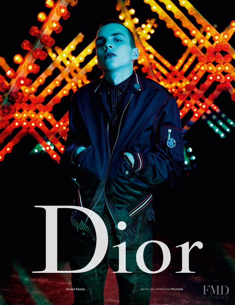 Dior Homme advertisement for Spring/Summer 2017