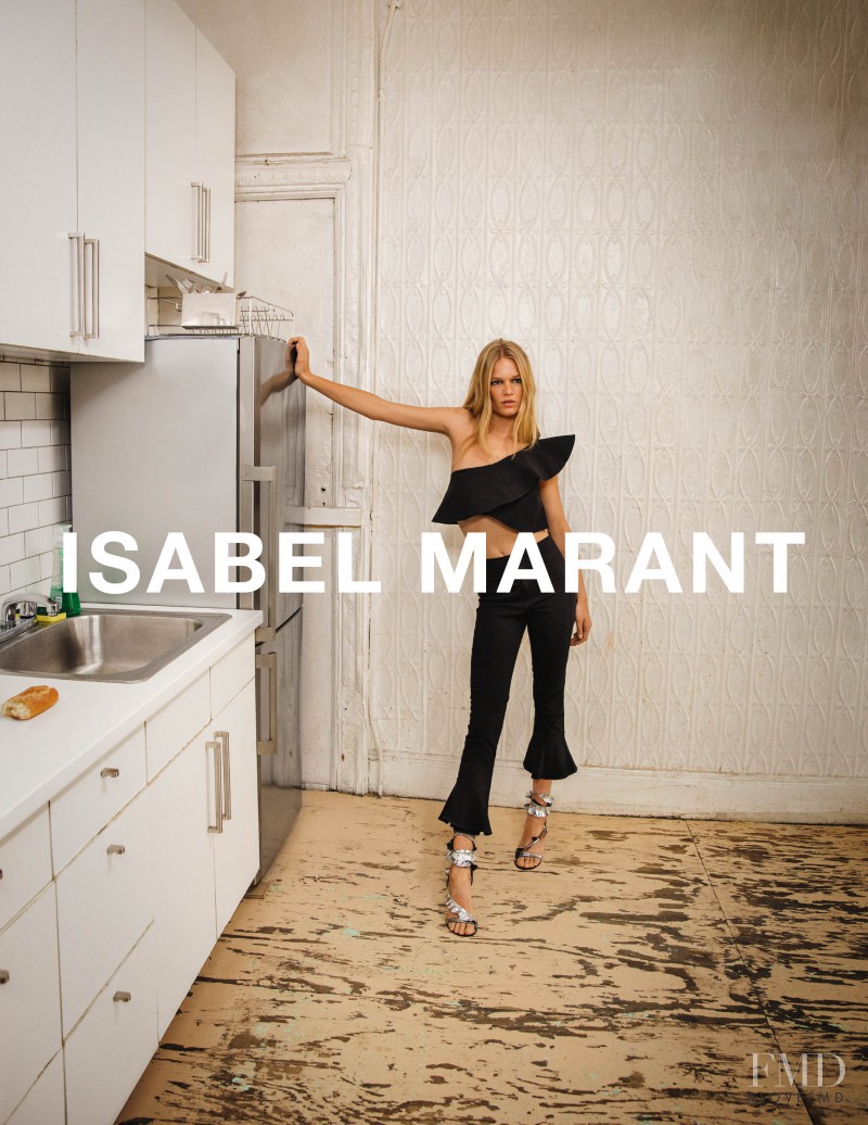Anna Ewers featured in  the Isabel Marant advertisement for Spring/Summer 2017
