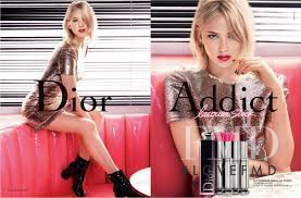 Dior Beauty Dior Addict Lacquer Stick advertisement for Spring/Summer 2017