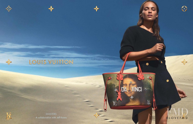 Louis Vuitton x Jeff Koons Handbags advertisement for Pre-Fall 2017