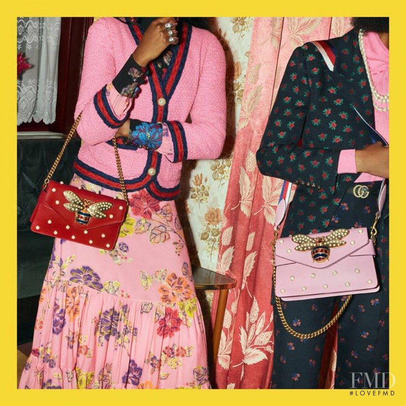 Gucci advertisement for Pre-Fall 2017