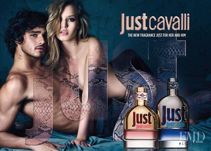 Georgia May Jagger featured in  the Just Cavalli Fragrance advertisement for Spring/Summer 2013