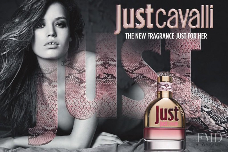 Georgia May Jagger featured in  the Just Cavalli Fragrance advertisement for Spring/Summer 2013