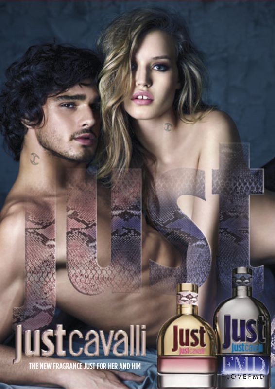 Georgia May Jagger featured in  the Just Cavalli Fragrance advertisement for Spring/Summer 2013