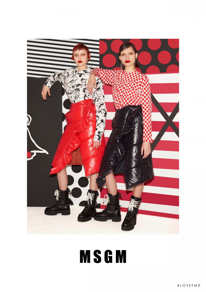 MSGM advertisement for Autumn/Winter 2016