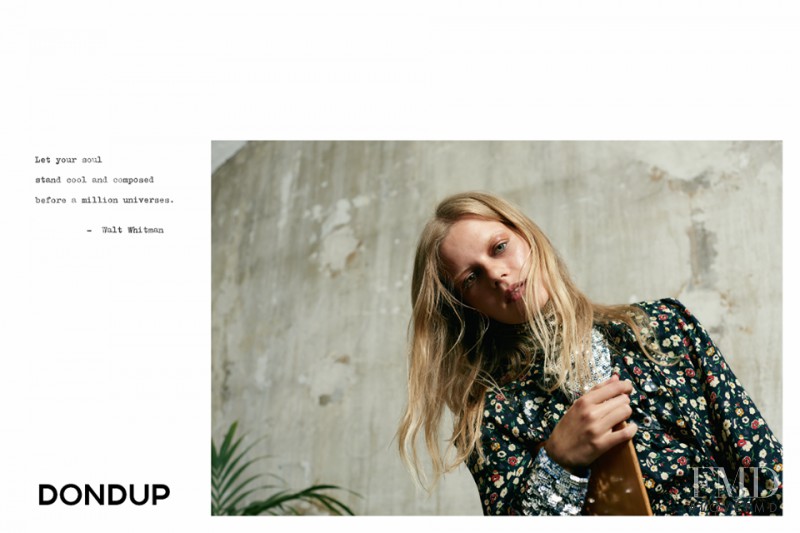 Dondup advertisement for Autumn/Winter 2016