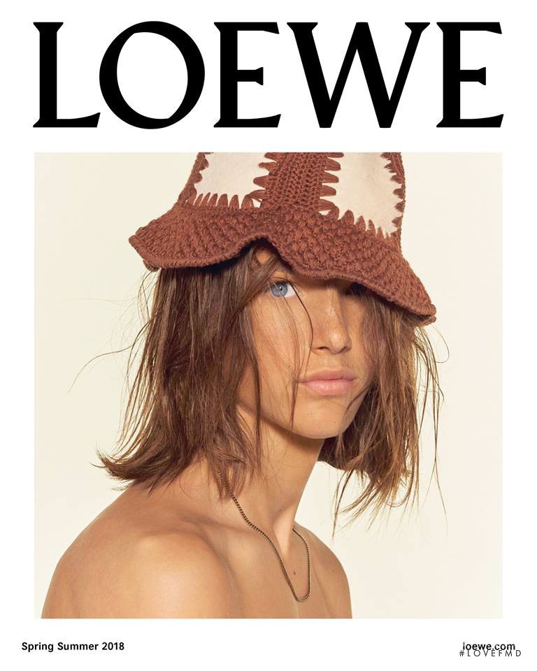 Loewe advertisement for Spring/Summer 2018