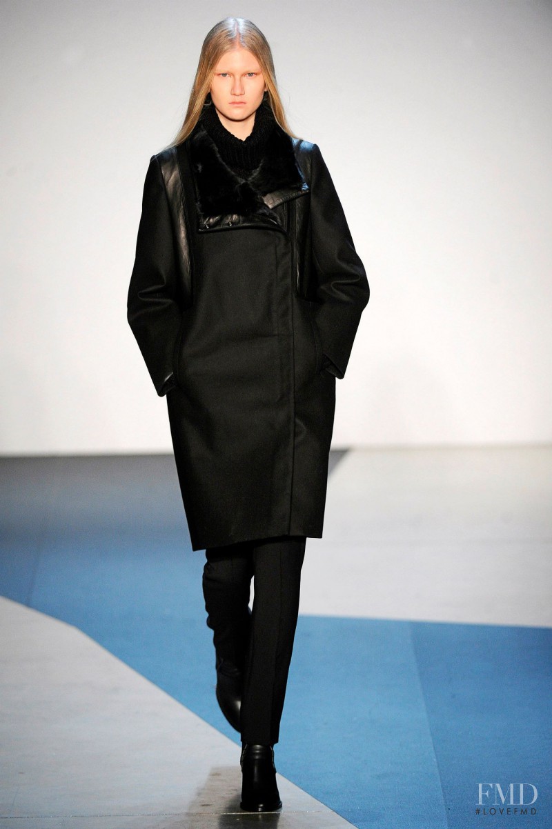 Anna Martynova featured in  the Helmut Lang fashion show for Autumn/Winter 2013