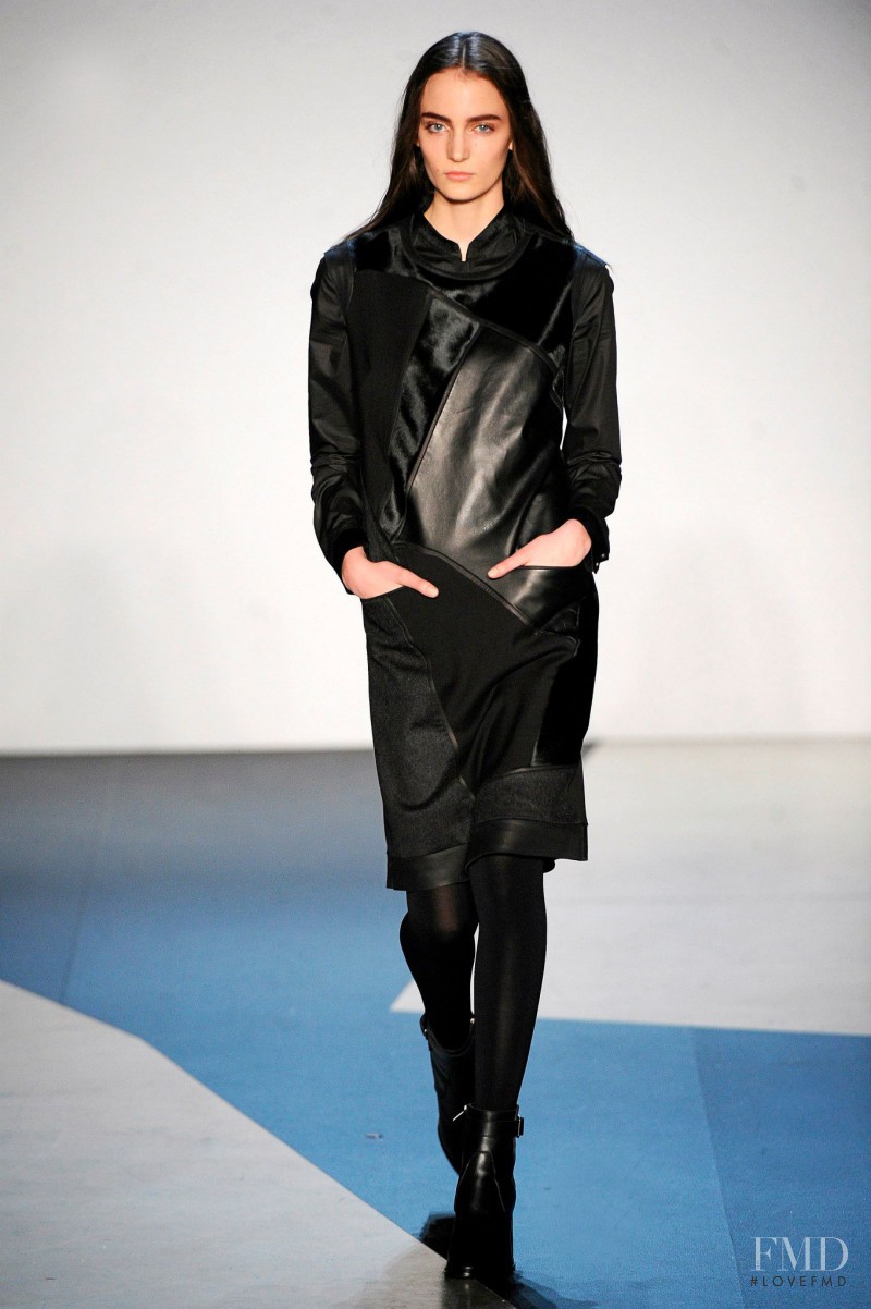 Zuzanna Bijoch featured in  the Helmut Lang fashion show for Autumn/Winter 2013