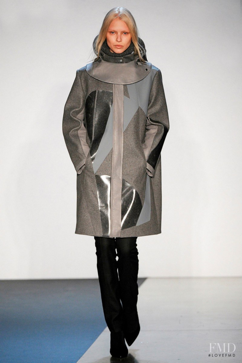 Natasha Remarchuk featured in  the Helmut Lang fashion show for Autumn/Winter 2013