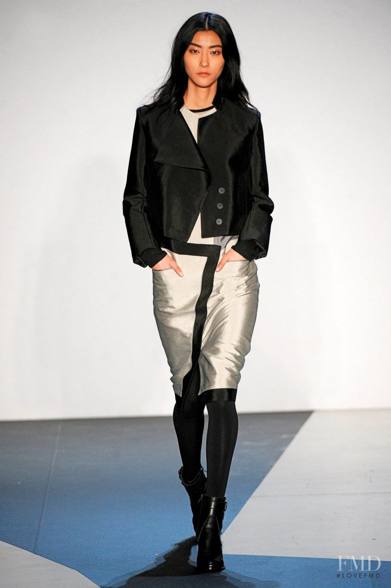 Ji Hye Park featured in  the Helmut Lang fashion show for Autumn/Winter 2013