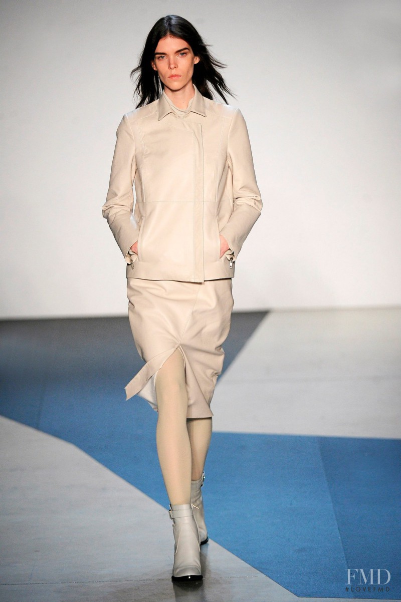 Meghan Collison featured in  the Helmut Lang fashion show for Autumn/Winter 2013