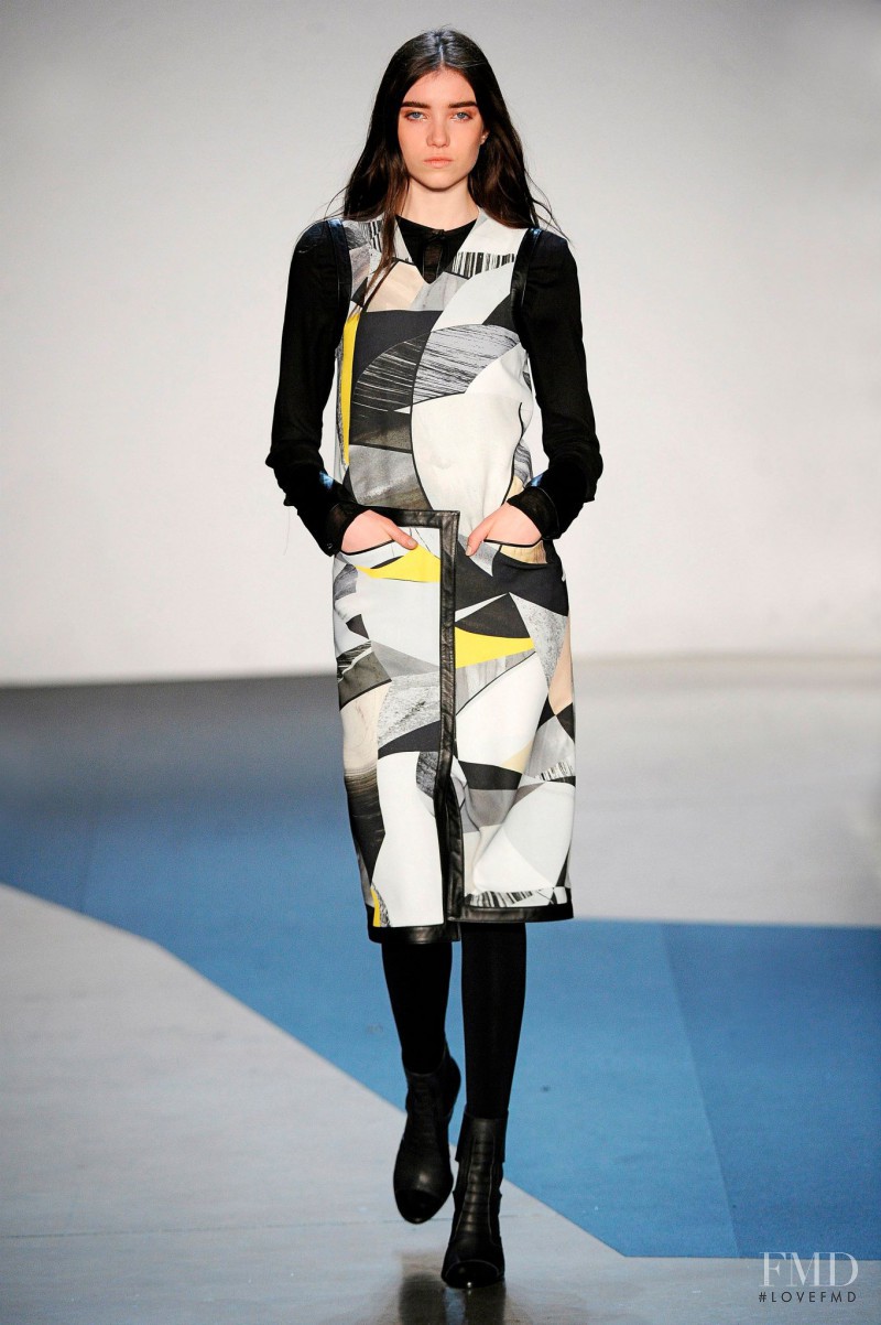 Grace Hartzel featured in  the Helmut Lang fashion show for Autumn/Winter 2013