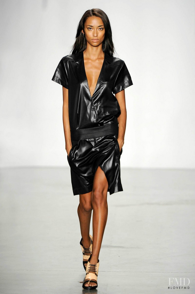 Anais Mali featured in  the Helmut Lang fashion show for Spring/Summer 2013