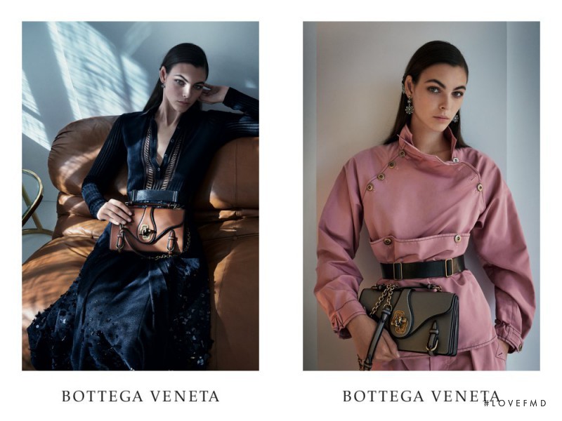 Vittoria Ceretti featured in  the Bottega Veneta advertisement for Spring/Summer 2017