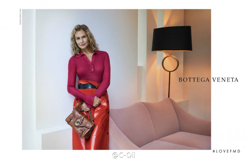 Lauren Hutton featured in  the Bottega Veneta advertisement for Spring/Summer 2017