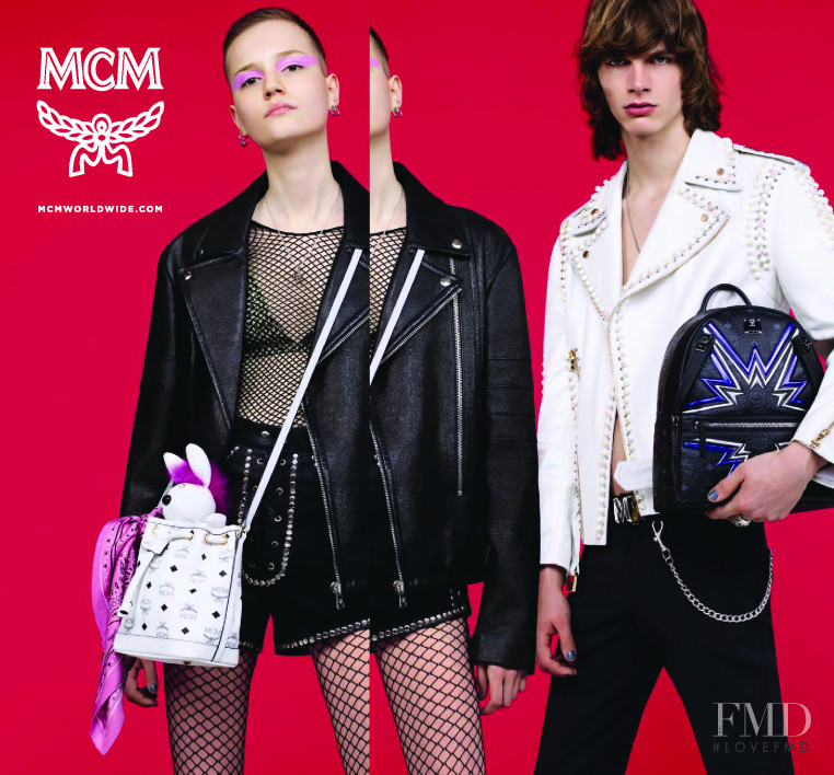 MCM advertisement for Spring/Summer 2017