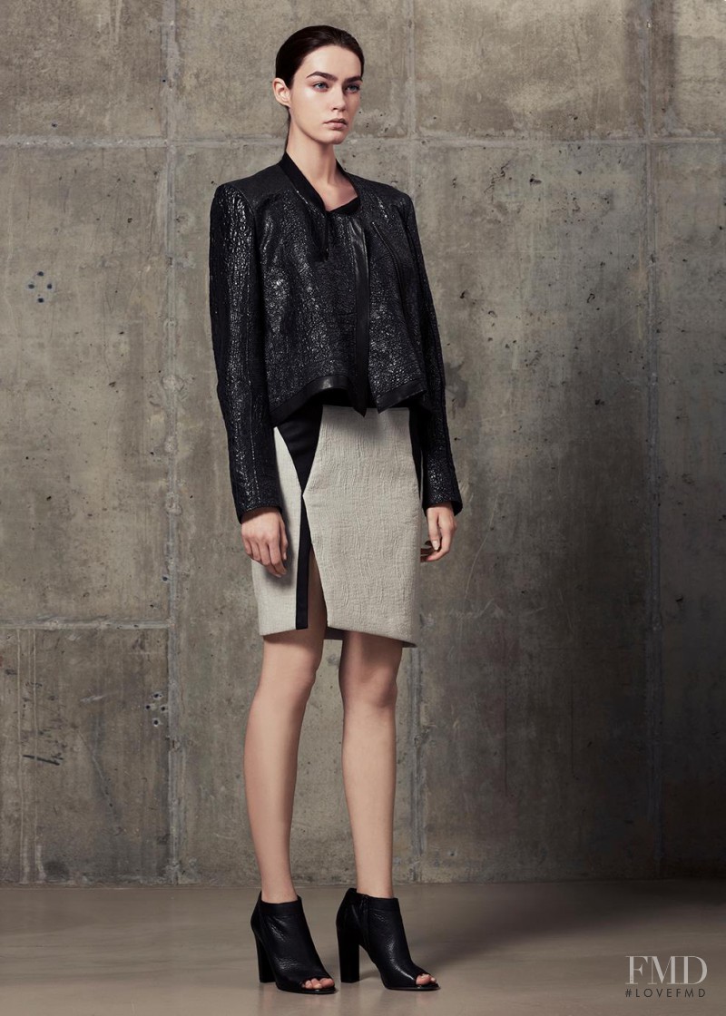 Patrycja Gardygajlo featured in  the Helmut Lang fashion show for Resort 2013