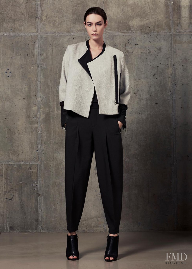 Patrycja Gardygajlo featured in  the Helmut Lang fashion show for Resort 2013