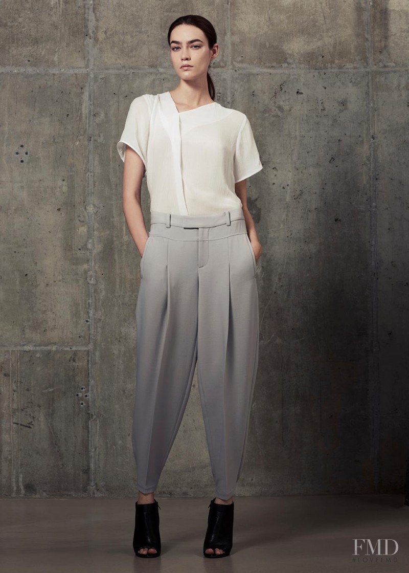 Patrycja Gardygajlo featured in  the Helmut Lang fashion show for Resort 2013