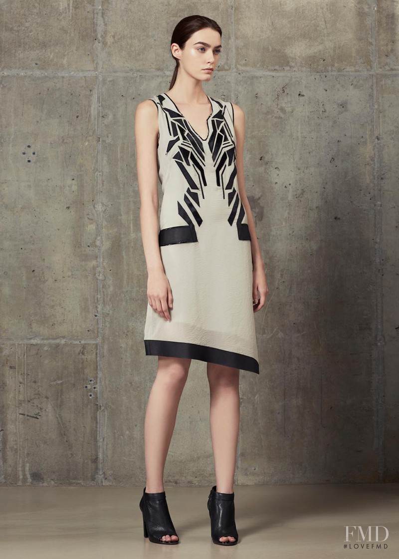 Patrycja Gardygajlo featured in  the Helmut Lang fashion show for Resort 2013