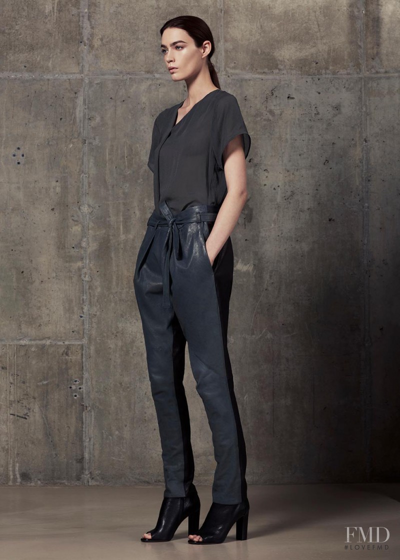 Patrycja Gardygajlo featured in  the Helmut Lang fashion show for Resort 2013