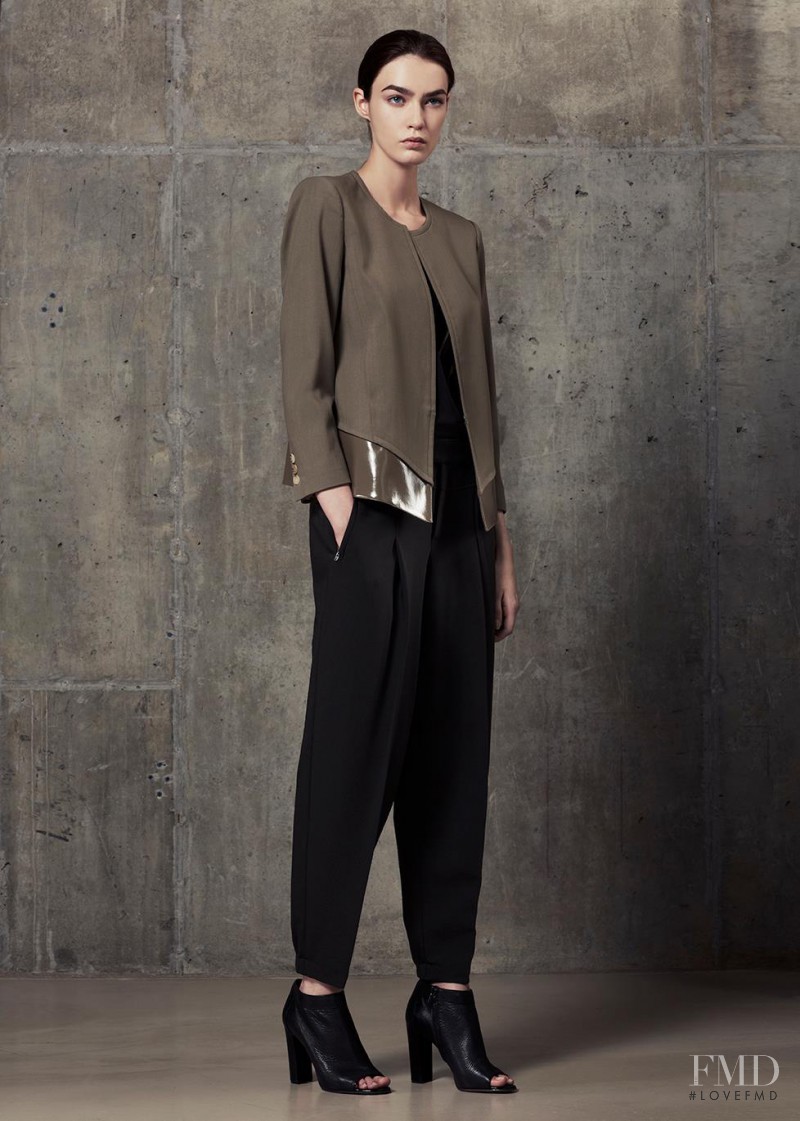 Patrycja Gardygajlo featured in  the Helmut Lang fashion show for Resort 2013