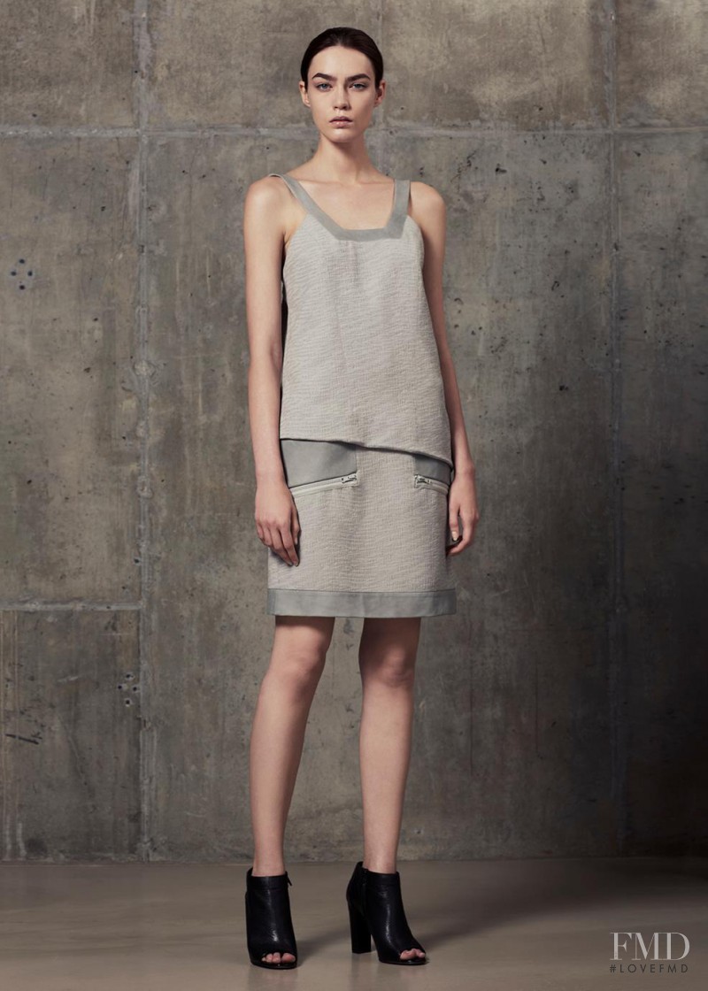 Patrycja Gardygajlo featured in  the Helmut Lang fashion show for Resort 2013