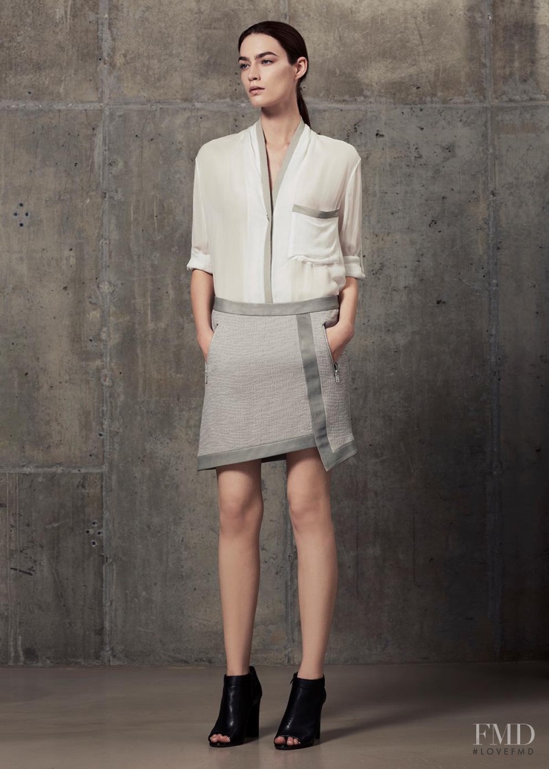 Patrycja Gardygajlo featured in  the Helmut Lang fashion show for Resort 2013