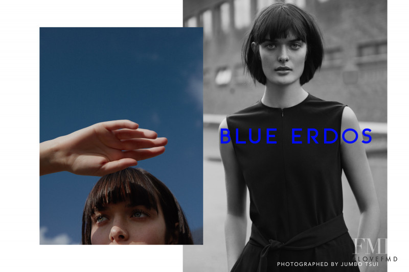 Ben Allen featured in  the Blue Erdos advertisement for Spring/Summer 2017