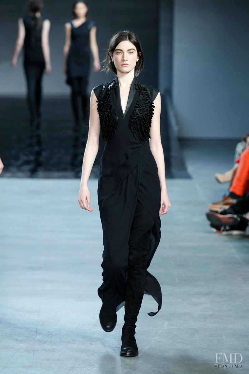 Jacquelyn Jablonski featured in  the Helmut Lang fashion show for Autumn/Winter 2012