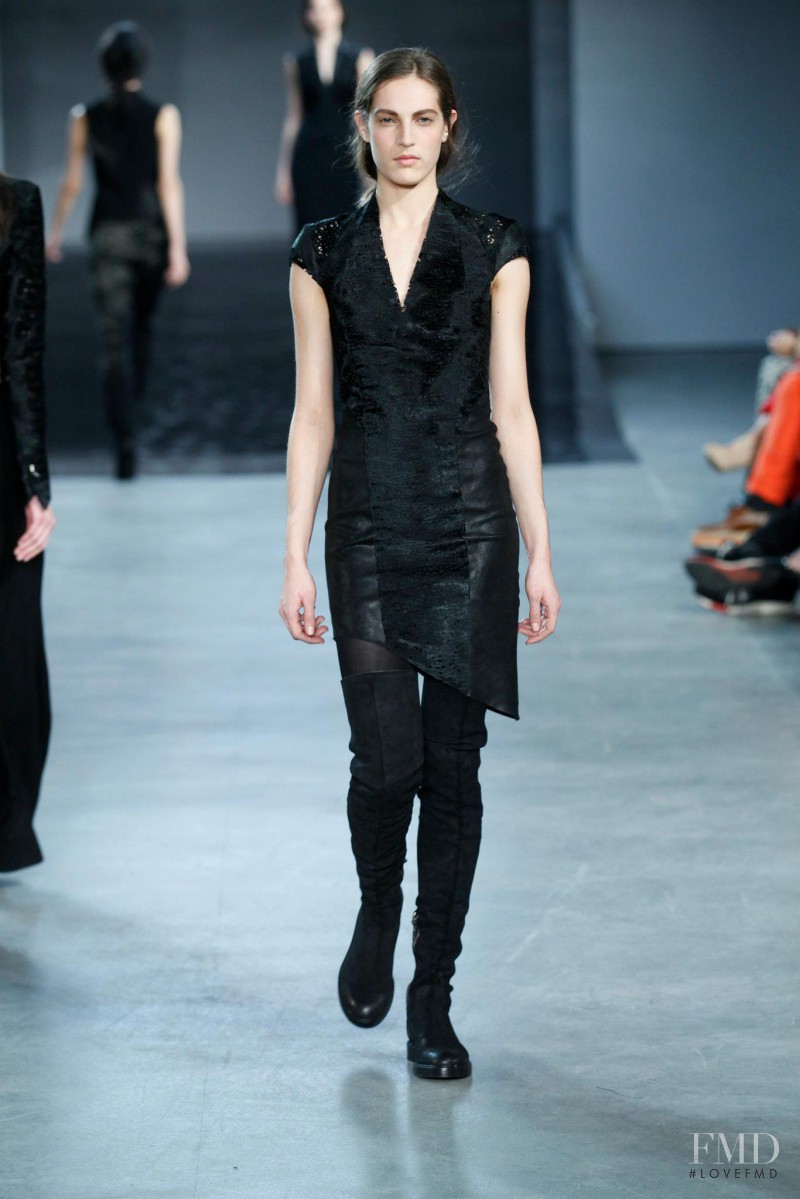 Othilia Simon featured in  the Helmut Lang fashion show for Autumn/Winter 2012