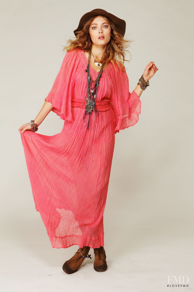 Olga Maliouk featured in  the Free People lookbook for Spring 2011