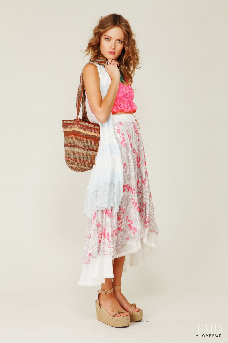 Olga Maliouk featured in  the Free People lookbook for Spring 2011
