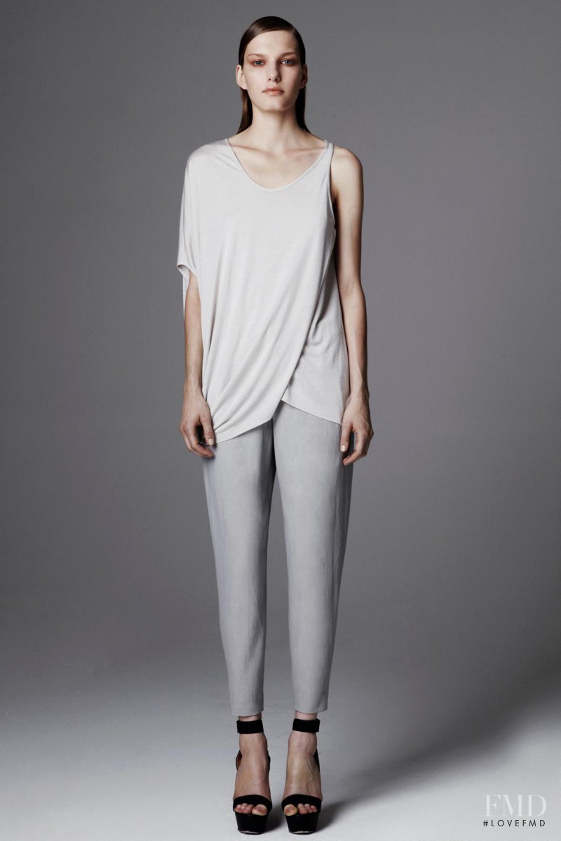 Marique Schimmel featured in  the Helmut Lang fashion show for Resort 2012
