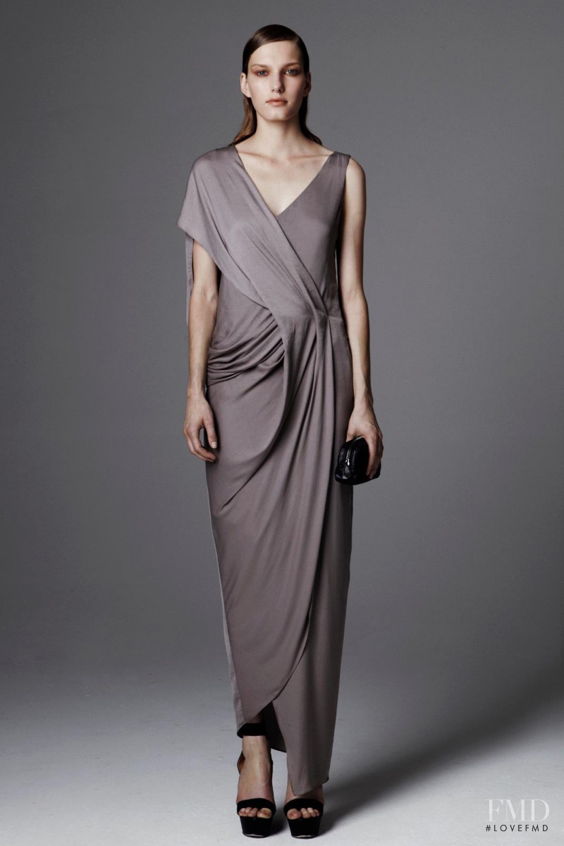 Marique Schimmel featured in  the Helmut Lang fashion show for Resort 2012