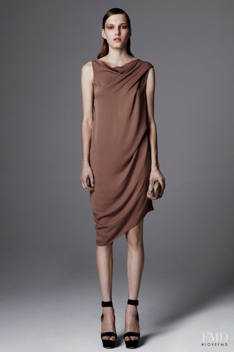 Marique Schimmel featured in  the Helmut Lang fashion show for Resort 2012