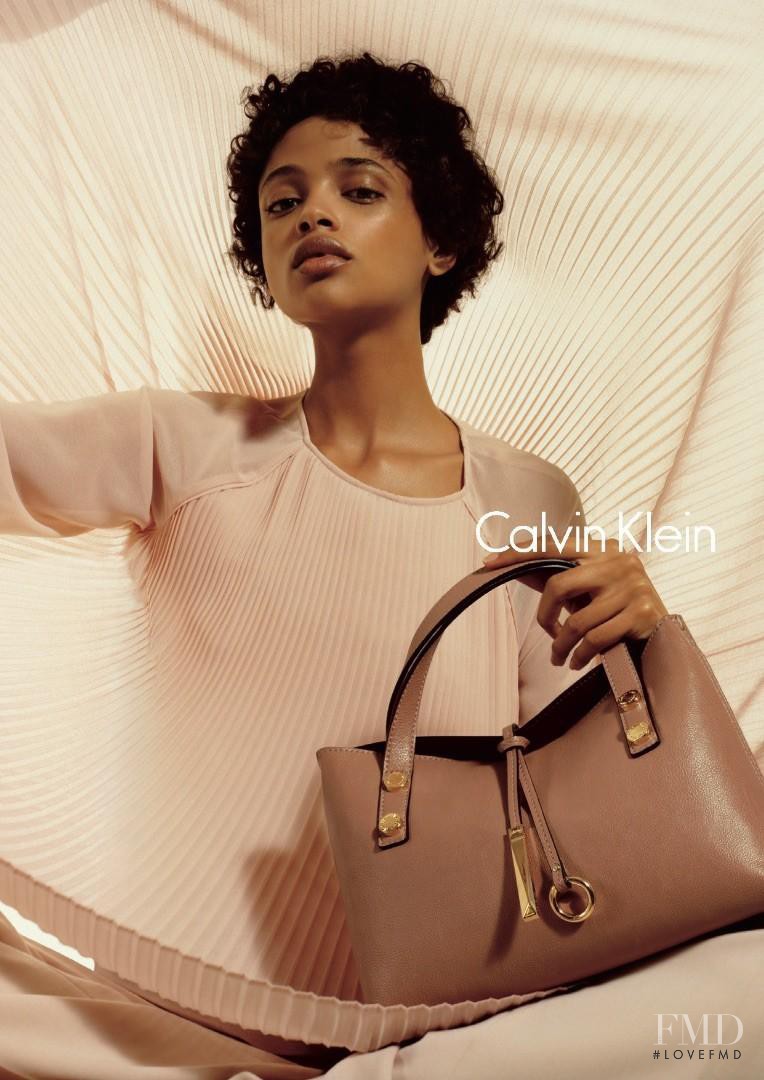 Aya Jones featured in  the Calvin Klein advertisement for Pre-Spring 2017