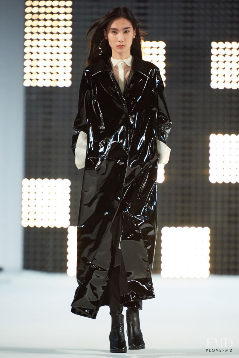 Dongqi Xue featured in  the NPaia fashion show for Autumn/Winter 2017