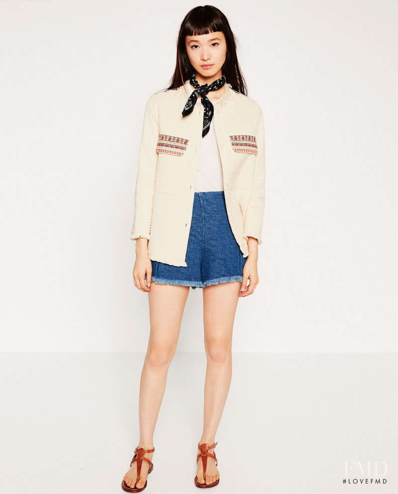 Yuka Mannami featured in  the Zara lookbook for Spring 2016