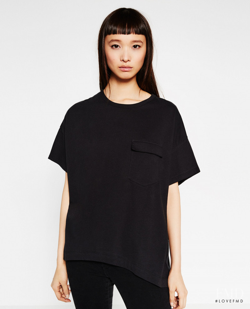 Yuka Mannami featured in  the Zara lookbook for Spring 2016