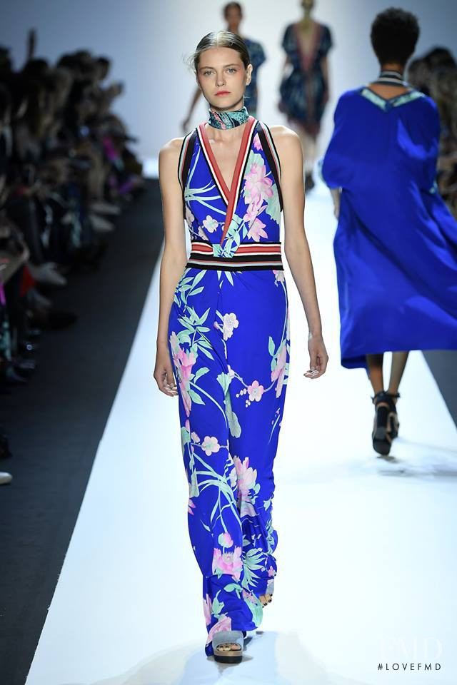 Natalia Bulycheva featured in  the Leonard fashion show for Spring/Summer 2017